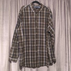 U.S. Polo Assn. 🏇 Green & Blue Plaid Shirt